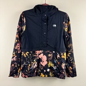 TNF Fallback Hoodie in Black Flower Child Multi